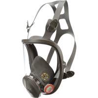 Respirateur r&eacute;utilisable &agrave; masque complet s&eacute;rie 6000, &eacute;lastom&egrave;re/Silicone/Thermoplastique, Moyen Sécurité Médic
