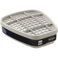 Cartouches pour respirateur s&eacute;rie 6000, Cartouche gaz/vapeur, Vapeur organique Sécurité Médic