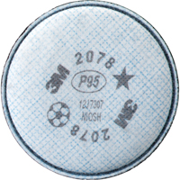 2000 Series Respirator Prefilters, Particulate Filter, P95 Filter Sécurité Médic