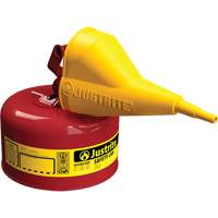Bidons s&eacute;curitaires, Type I, Acier, 1 gal. US, Rouge, Homologu&eacute; FM/List&eacute; UL/ULC Sécurité Médic