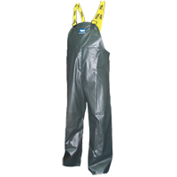 Journeyman&reg; Bib Pants, 4X-Large, Polyester/PVC, Green Sécurité Médic