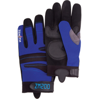 ZM200 Mechanic's Gloves, Synthetic Palm, Size Medium Sécurité Médic