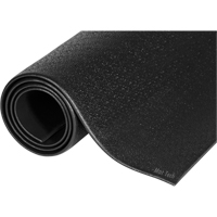 Comfort-King Mats, Smooth, 3' x 4' x 3/8", Black, Sponge Sécurité Médic
