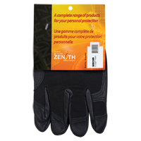 ZM300 Mechanic's Gloves, Grain Leather Palm, Size X-Large Sécurité Médic