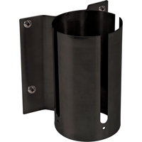 Wall Mounts for Build-Your-Own Crowd Control Barriers, Steel, Screw Mount Sécurité Médic