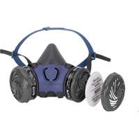Pre-assembled Paint/Spray Pesticide 7000 Half-Mask Respirator, Elastomer/Thermoplastic, Medium Sécurité Médic