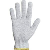 Gant tricot&eacute; Superior SNF, Polyester, Calibre 7, Grand Sécurité Médic