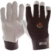 Anti-Vibration Air Glove&reg;, Size Medium, Pearl Leather Palm Sécurité Médic