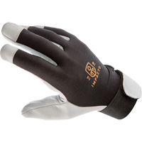 Anti-Vibration Air Glove&reg;, Size Medium, Pearl Leather Palm Sécurité Médic