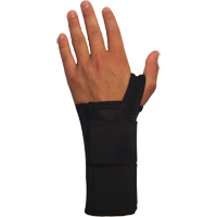 Dual Elastic Wrist Supports, Elastic, Left Hand, Small Sécurité Médic