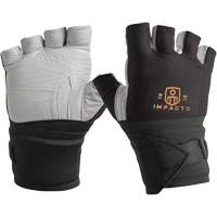 Anti-Vibration Gloves- Right, Size Small, Grain Leather Palm Sécurité Médic
