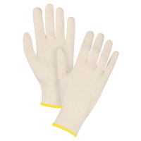 Gants en tricot de poids lourd, Poly/coton, Calibre 7, 2T-Grand Sécurité Médic