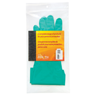 Gants r&eacute;sistants aux produits chimiques &agrave; prise en losange, Taille 8, 13" lo, Nitrile, Doublure en Ouat&eacute;e, 13 mils Sécurité Médic