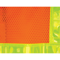 Veste de s&eacute;curit&eacute; pour la circulation d&eacute;tachable en cinq points, Orange haute visibilit&eacute;, Grand, Polyester Sécurité Médic