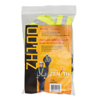 Standard-Duty Safety Harness, High Visibility Lime-Yellow, Silver Reflective Colour, Large Sécurité Médic
