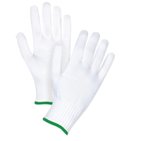 Seamless String Knit Gloves, Polyester, 10 Gauge, Medium Sécurité Médic