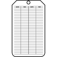 Inspection Tags, Cardstock, 3-1/8" W x 5-7/8" H, French Sécurité Médic