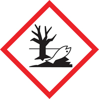 GHS Pictogram Labels, Vinyl, Roll, 4" L x 4" W Sécurité Médic