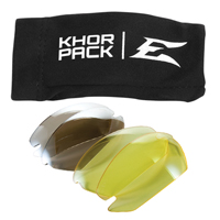 Khor Safety Glasses Replacement Lenses, Anti-Fog/Anti-Scratch, Clear, Khor Sécurité Médic