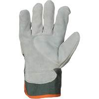Endura&reg; Fitter Gloves, Large, Split Leather Palm, Cotton Inner Lining Sécurité Médic