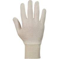 Gants tricot&eacute;s Superior ML80K, Taille unique, Blanc, Non doubl&eacute;, Poignet en tricot Sécurité Médic