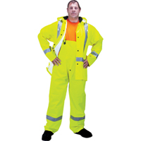 Imperm&eacute;able pour la circulation de premi&egrave;re qualit&eacute; RZ900, Polyester/PVC, Moyen, Jaune lime Sécurité Médic