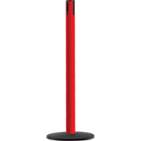 Advance TensaBarrier&reg; - Receiver Post, 36" High, Red Sécurité Médic