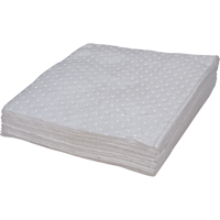 Premium Bonded Sorbent Pads, Oil Only, 15" x 17", 8 gal. Absorbancy Sécurité Médic