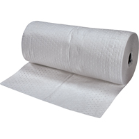 Premium Fine Fiber Sorbent Rolls, Mediumweight, 150' L x 30" W, 40 gal. Absorbancy Sécurité Médic
