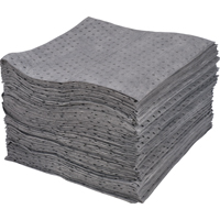 Premium Laminated (SMS) Sorbent Pads, Universal, 15" x 17", 25 gal. Absorbancy Sécurité Médic