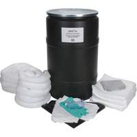 Premium Spill Kit, Oil Only, Drum, 55 US gal. Absorbancy Sécurité Médic