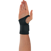 Proflex&reg; 670 Ambidextrous Single Strap Wrist Support, Neoprene, Small Sécurité Médic