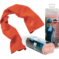 Serviettes de refroidissement 6602 Chill-Its, Orange haute visibilit&eacute; Sécurité Médic
