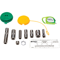 Trousse de mise &agrave; niveau pour douche oculaire/faciale Axion Advantage avec t&ecirc;te de douche oculaire/faciale en plastique ABS vert Sécurité Médic