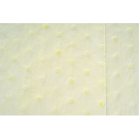 Premium Laminated (SMS) Sorbent Pads, Hazmat, 15" x 17", 30 gal. Absorbancy Sécurité Médic
