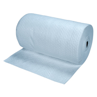 Premium Blue Bonded Sorbent Pads, Mediumweight, 150' L x 30" W, 40 gal. Absorbancy Sécurité Médic