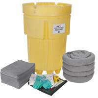 Trousse de lutte contre les d&eacute;versements de premi&egrave;re qualit&eacute;, Universel, Overpack/Baril de r&eacute;cup&eacute;ration, Absorbance de 95 gal. US Sécurité Médic