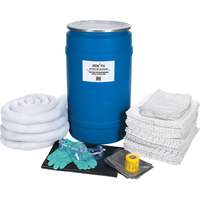 Premium Spill Kit, Oil Only, Drum, 30 US gal. Absorbancy Sécurité Médic