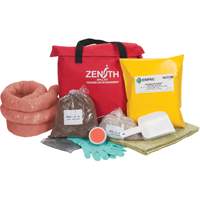 Trousse de lutte contre les d&eacute;versements pour l'ouest du canada, Mati&egrave;res dangereuses, Sac, Absorbance de 17 gal. US Sécurité Médic