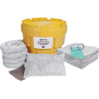 Premium Spill Kit, Oil Only, Overpack/Salvage Drum, 20 US gal. Absorbancy Sécurité Médic