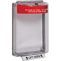 Universal Stopper&reg; Fire Alarm Covers, Flush Sécurité Médic