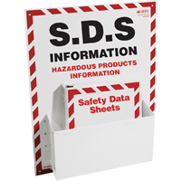MSDS or SDS Information Centres, English, Binders Included Sécurité Médic