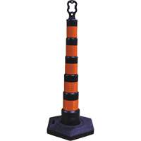 Grip N Go Trim Line Channelizers, 49" High, Black Sécurité Médic