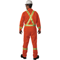 Westex UltraSoft&reg; Unlined Coveralls, Large, Orange Sécurité Médic