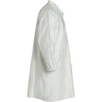 Lab Coat, Tyvek&reg; 400, White, Medium Sécurité Médic