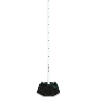 Base et support portable pour panneau Sécurité Médic