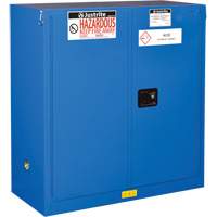 Sure-Grip&reg; Ex Hazardous Material Safety Cabinets, 30 gal., 43" x 44" x 18" Sécurité Médic