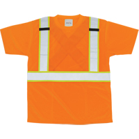 T-shirt conforme &agrave; la CSA, Polyester, Moyen, Orange Sécurité Médic
