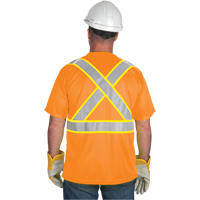 T-shirt conforme &agrave; la CSA, Polyester, Moyen, Orange Sécurité Médic