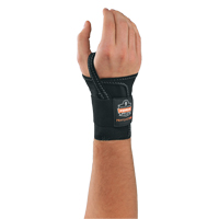 Proflex&reg; 4000 Single Strap Wrist Support - Right Hand, Elastic, Small Sécurité Médic